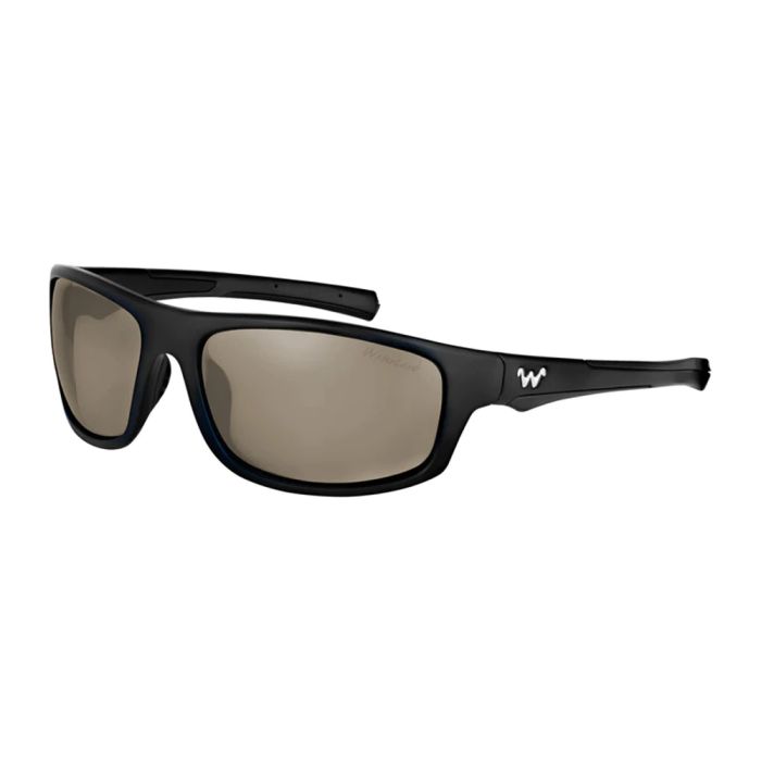 WaterLand Hasket Sunglasses Matte Black Frame with SilverSight