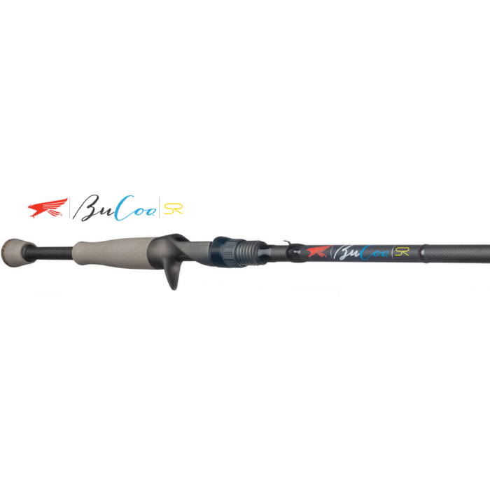  Falcon Rods BuCoo BRC-4-166 Treble Hooker Medium Casting Rod,  6'6, Black : Sports & Outdoors