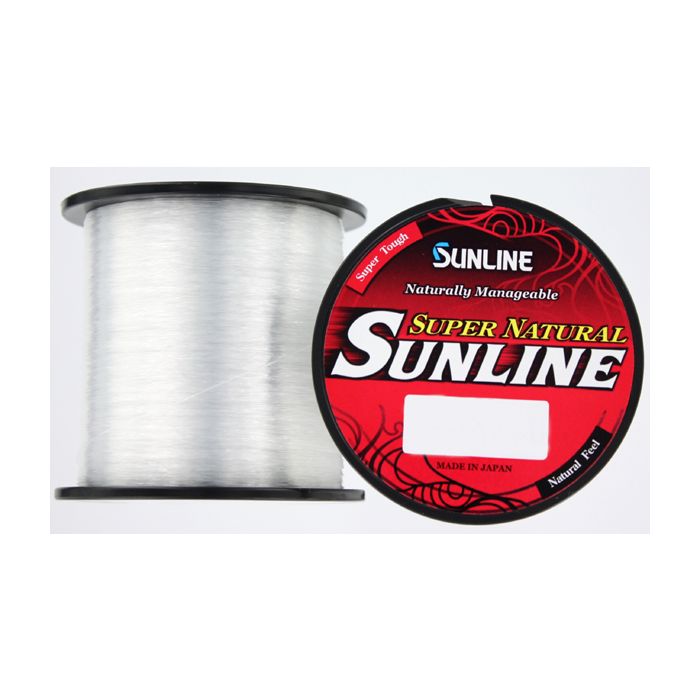 Sunline Super Natural 12 lb x 3300 yd Clear - American Legacy