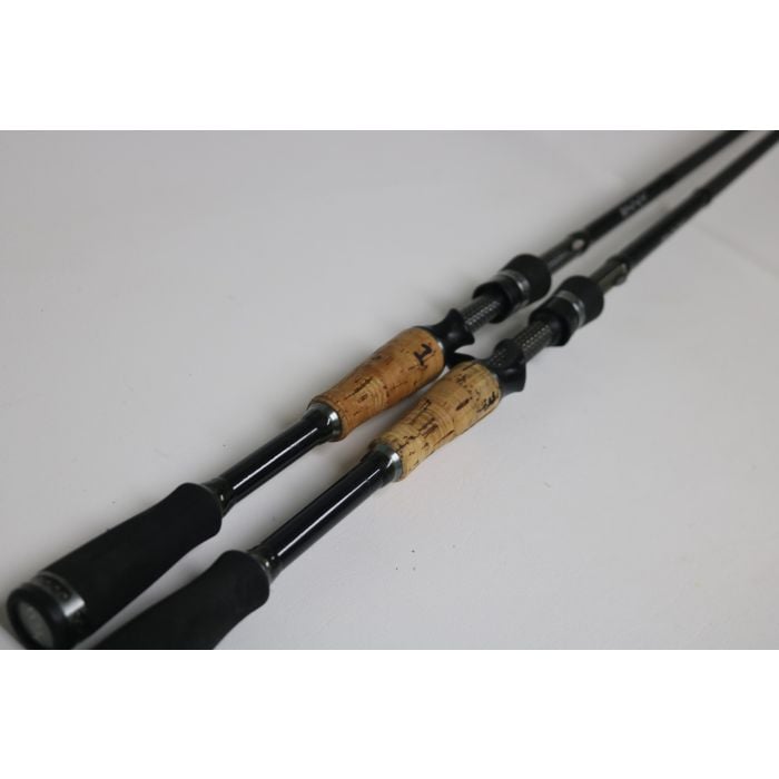 13 Fishing Envy Black EBC71H and EBC73MH Casting Rods - Used