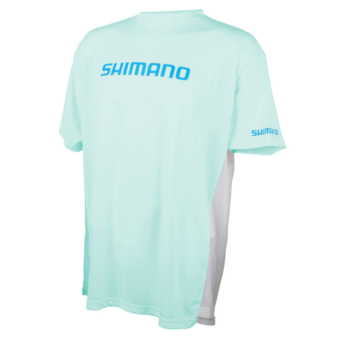Shimano Short Sleeve Tech Tee Seagrass Large  ATEEVAPSSLGR - American  Legacy Fishing, G Loomis Superstore
