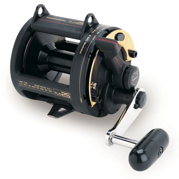 Shimano TLD TLD25 Conventional Lever Drag Fishing Reel - American Legacy  Fishing, G Loomis Superstore
