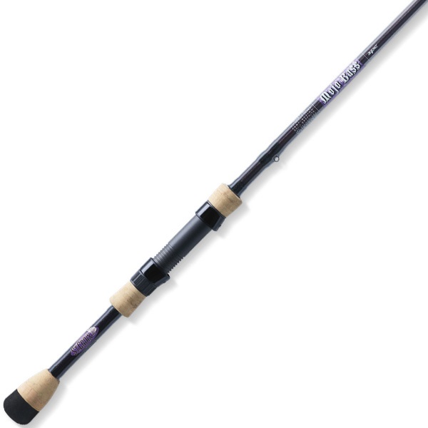 St. Croix Mojo Bass 6'8 Medium Wacky Style Spinning Rod | MJS68MXF