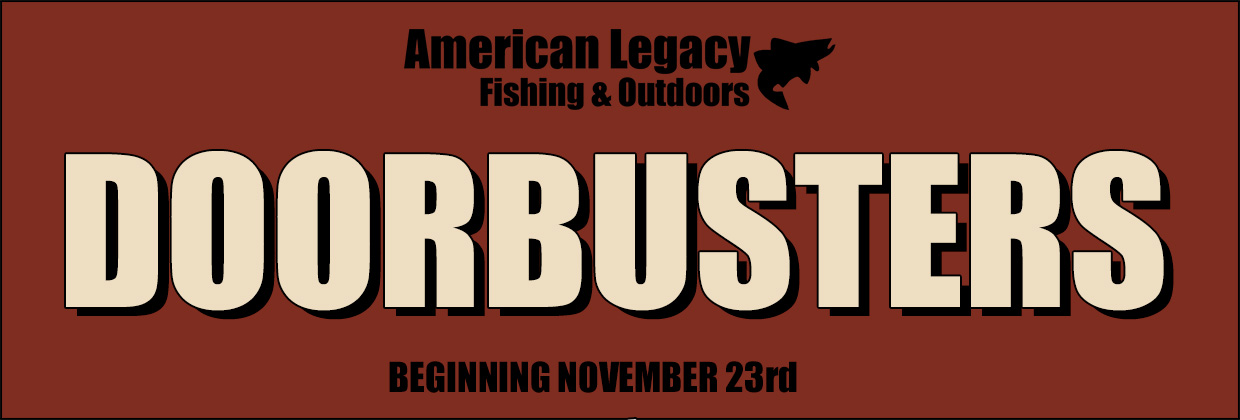 2023 black friday - American Legacy Fishing, G Loomis Superstore